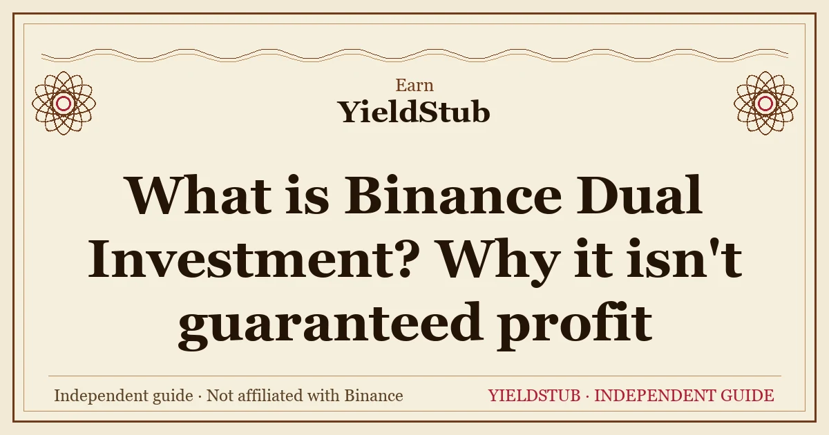 Dual Investment's two settlement paths: buy-low leaves you assigned the coin, sell-high sells you out; target price and settlement date decide the outcome