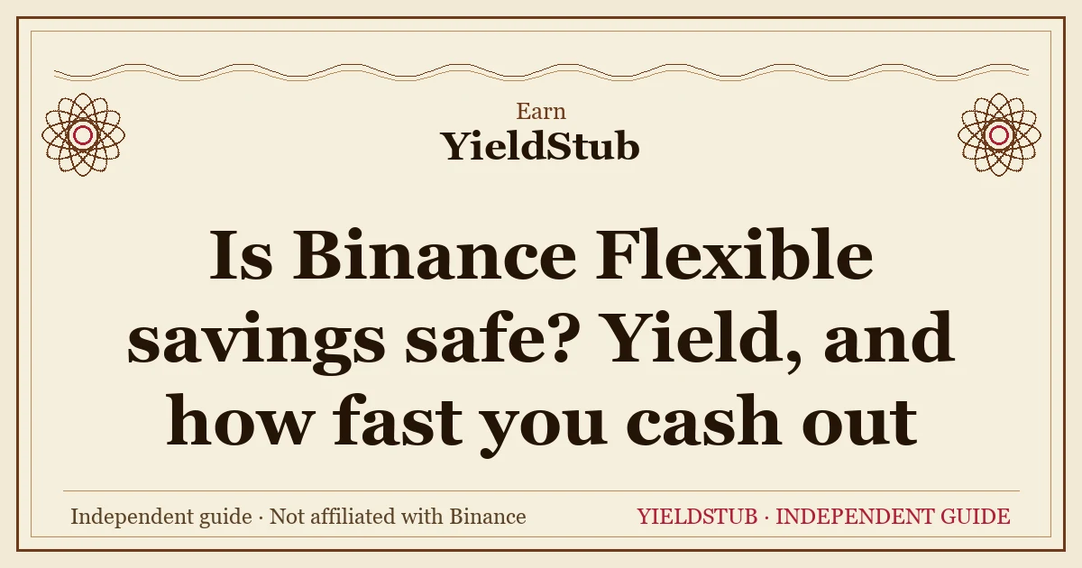 Breaking down Binance Flexible savings safety: where the money goes, where interest comes from, tiered rates, and redemption timing