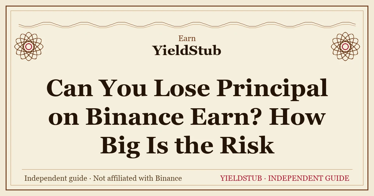 Binance Earn principal risk by product: the risk points of stablecoins, volatile coins, Dual Investment, Launchpool and locked products