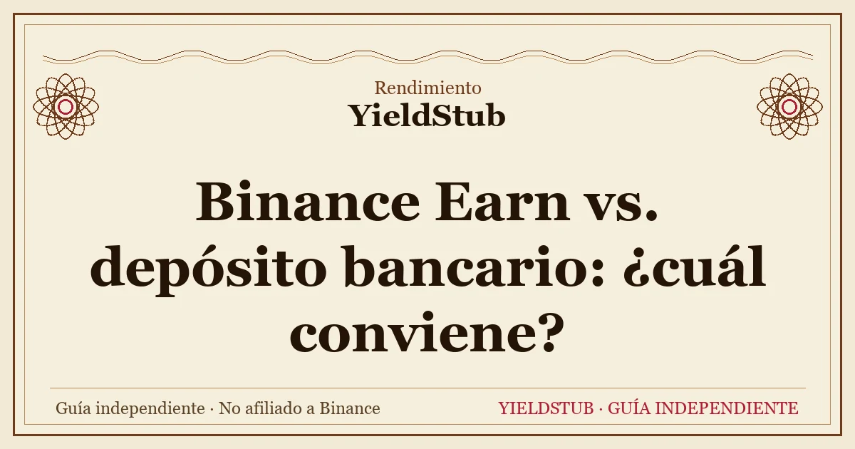 Comparación entre Binance Earn y el depósito bancario: seguro de depósitos y certeza del capital frente a tasa variable y riesgo de plataforma
